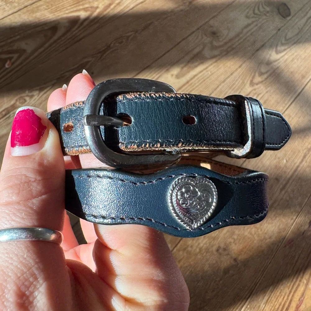 Vintage Childrens leather belt